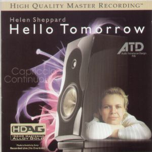 ATD 鑑聽級女聲天碟（黃金合金 CD）<br> Helen Sheppard: Hello Tomorrow （Alloy Gold）
